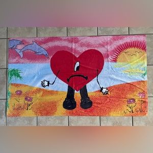 Bad Bunny World’s Hottest Tour towel